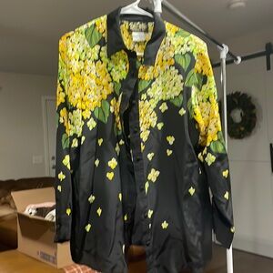 Vintage silk Bob mackie blouse